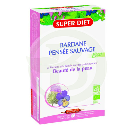 Bardana Pensamiento Salvaje Bio 20 Ampollas Super Diet