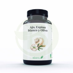 Ajo + Espino Blanco+ Olivo 700 Mg 60 Perlas Ebers