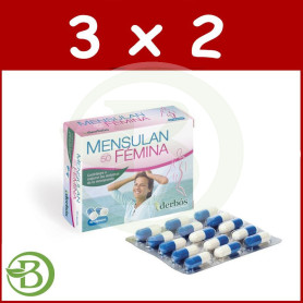 Pack 3x2 Mensulan Femina 50 Isoflavonas Derbos