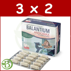 Pack 3x2 Balantium Ansiomax 60 Cápsulas Derbos