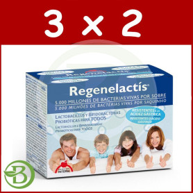 Pack 3x2 Regenelactis 20 Sobres Intersa