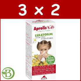 Pack 3x2 Aprolis Kids Leriform 180Ml. Intersa