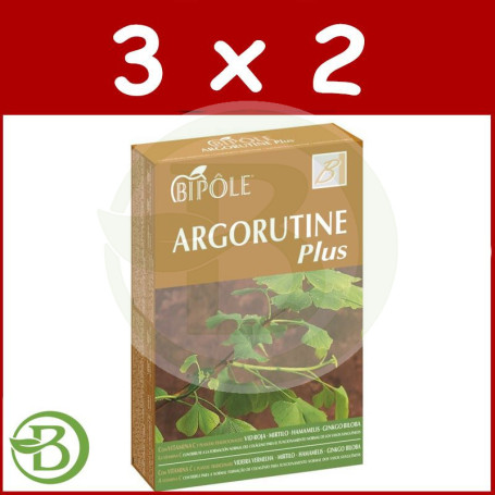 Pack 3x2 Bipole Argorutine Plus 20 Ampollas Intersa