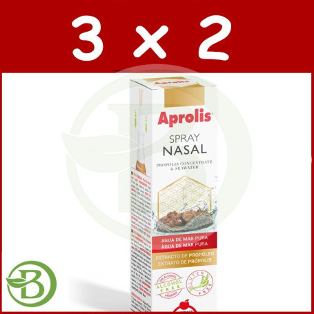Pack 3x2 Aprolis Spray Nasal 20Ml. Intersa