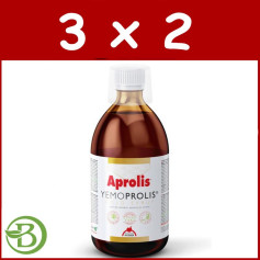 Pack 3x2 Aprolis Yemoprolis Gold Syrup 500Ml. Intersa