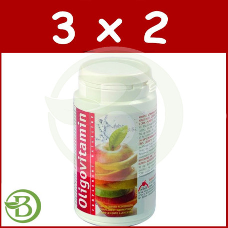 Pack 3x2 Oligovitamin 60 Cápsulas Intersa