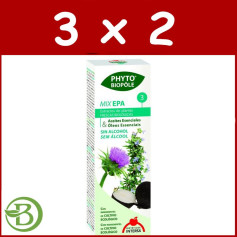 Pack 3x2 Phyto-Biopole N3 Mix-Epa 50Ml. Intersa