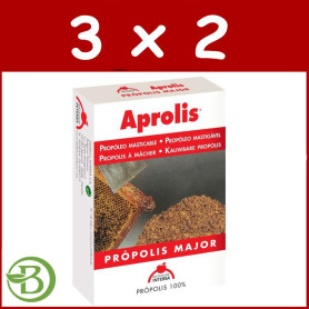 Pack 3x2 Aprolis Própolis Major 10 Comprimidos Intersa