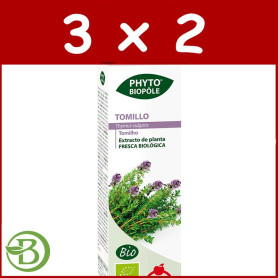 Pack 3x2 Phyto-Biopole Tomillo Bio 50Ml. Intersa