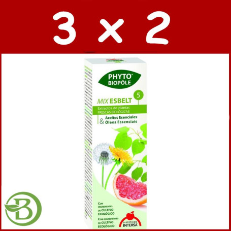 Pack 3x2 Phyto-Biopole N5 Mix-Esxbelt 50Ml. Intersa