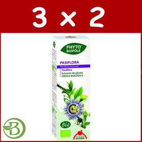 Pack 3x2 Phyto-Biopole Pasiflora BIO 50Ml. Intersa