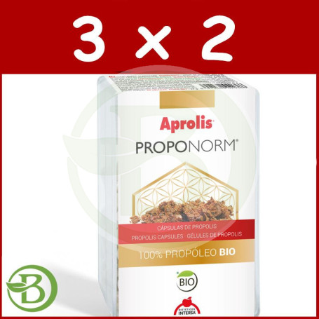 Pack 3x2 Aprolis Proponorm 60 Cápsulas Intersa