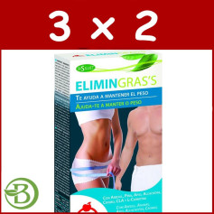 Pack 3x2 Elimin Grass 60 Cápsulas Intersa