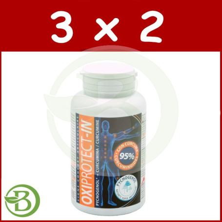 Pack 3x2 Oxiprotect-In Super Antiox 60 Perlas Intersa