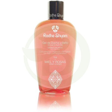 Gel De Ducha Miel y Rosas 250Ml Radhe Shyam