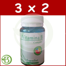 Pack 3x2 Vitamina B+ Complex 60 Perlas Espadiet