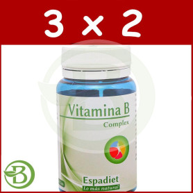 Pack 3x2 Vitamina B+ Complex 60 Perlas Espadiet