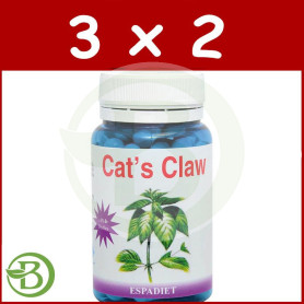 Pack 3x2 Cats Claw 60 Cápsulas Espadiet