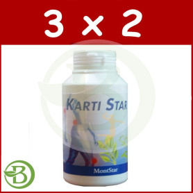 Pack 3x2 Karti Star 120 Cápsulas Montstar