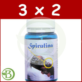 Pack 3x2 Spirulina 60 Comprimidos Espadiet
