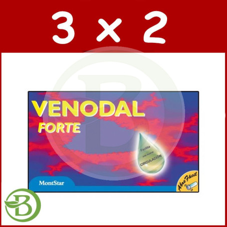 Pack 3x2 Venodal Forte Monstar