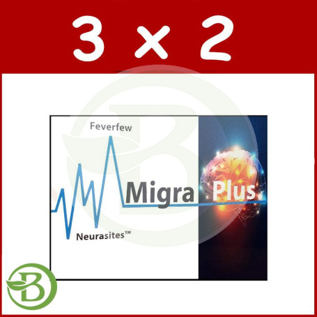 Pack 3x2 Migraplus 45 Cápsulas Espadiet