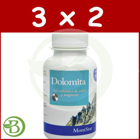 Pack 3x2 Dolomita Mega Plus 400 Comprimidos Espadiet