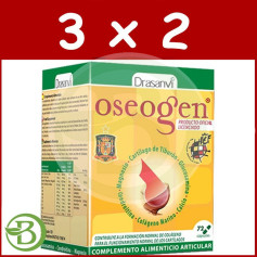 Pack 3x2 Oseogen Alimento Articular 72 Cápsulas Drasanvi