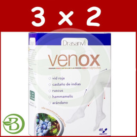 Pack 3x2 Venox 45 Cápsulas Drasanvi
