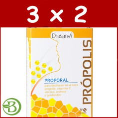 Pack 3x2 Propolis Oral Masticable Drasanvi