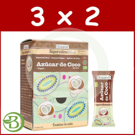 Pack 3x2 Azúcar De Coco Bio 30 Sticks Drasanvi