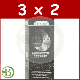 Pack 3x2 Citrato Magnesio 90 Comprimidos Drasanvi