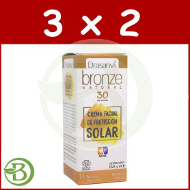Pack 3x2 Crema Solar Protección 30 Bronze Drasanvi