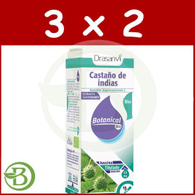 Pack 3x2 Glicerinado Castaño De Indias Bio 50Ml. Drasanvi