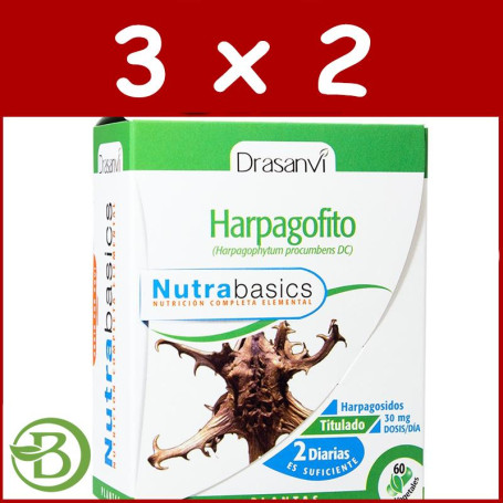 Pack 3x2 Harpagifito 60 Cápsulas Drasanvi