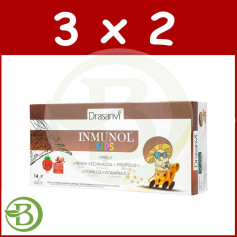 Pack 3x2 Inmunol Kids 14 Viales Drasanvi