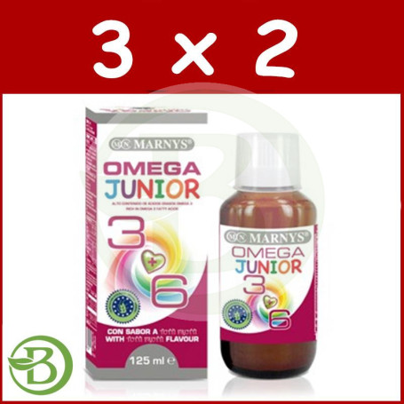 Pack 3x2 Omega 3-6 Junior Marnys