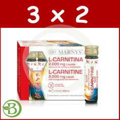 Pack 3x2 L-Carnitina Viales Marnys