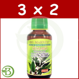 Pack 3x2 Aceite Alimentario de Sésamo 125Ml. Marnys