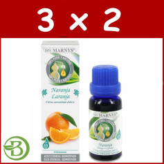 Pack 3x2 Aceite Esencial Alimentario Naranja 15Ml. Marnys
