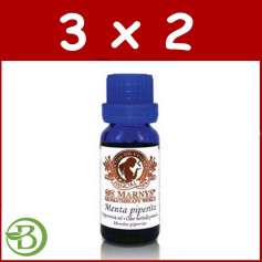 Pack 3x2 Aceite Esencial de Menta Piperita Marnys