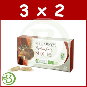 Pack 3x2 Mix Hongos 30 Cápsulas Marnys