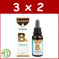 Pack 3x2 Vitamina B6 30Ml. Marnys