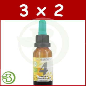 Pack 3x2 Fórmula 4 Miedo 20Ml. Marnys