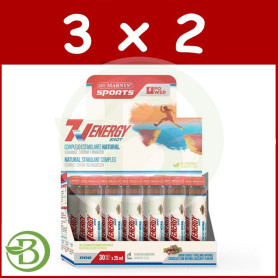 Pack 3x2 7V Energy Shots 30x25Ml. Marnys Sport