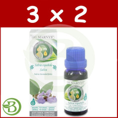 Pack 3x2 Aceite Esencial Salvia Española 15Ml. Marnys