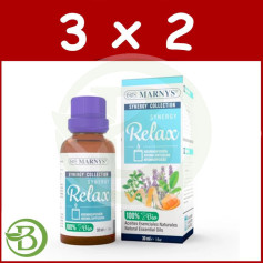 Pack 3x2 Synergy Relax 30Ml. Marnys
