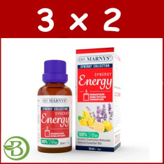 Pack 3x2 Synergy Energy 30Ml. Marnys