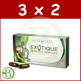 Pack 3x2 Exotique Tribulus Complex Marnys