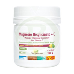 Magnesio Bisglicinato + C 226Gr Sura Vitasan
